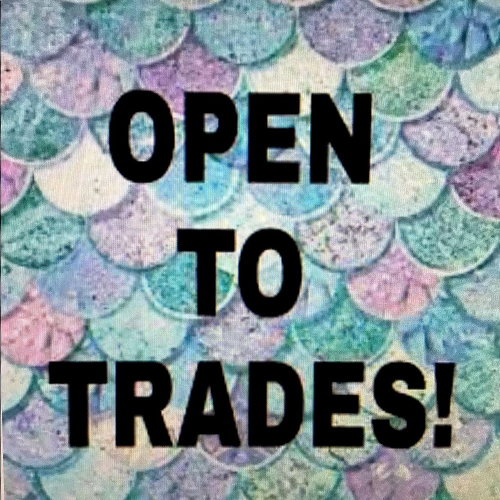 Open to trades. Like and comment if you trade